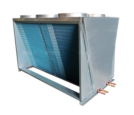 HVAC الفولاذ المقاوم للصدأ زعنفة نوع مبادل حراري أنبوب رقاقة لفائف مكثف للبحرية